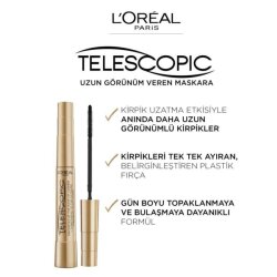 Loreal Paris Telescopic Siyah Maskara 2li Set - 3