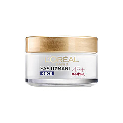 Loreal Paris Yaş Uzmanı 45+ Gece Kremi 50 ml 