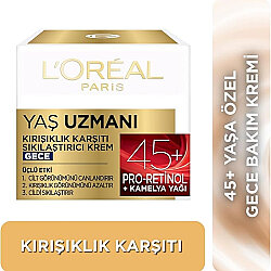 Loreal Paris Yaş Uzmanı 45+ Gece Kremi 50 ml - 3