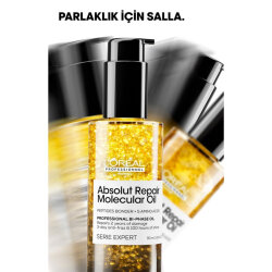 LOreal Professionnel Absolut Repair Molecular Çift Fazlı Profesyonel Bakım Yağı 90 ml - 4