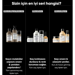 Loreal Professionnel Absolut Repair Molecular Onarıcı ve Güçlendirici Konsantre Ön Bakım Serumu 190ml - 2