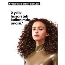 Loreal Professionnel Absolut Repair Molecular Onarıcı ve Güçlendirici Konsantre Ön Bakım Serumu 190ml - 4
