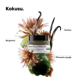 Loreal Professionnel Absolut Repair Molecular Yıpranmış Saçlar için Maske 250ml - 3