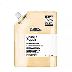 Loreal Professionnel Absolut Repair Yıpranmış Saçlar için Onarıcı Refill Şampuan 500ml - Loreal Professionnel