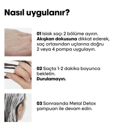 Loreal Professionnel Serie Expert Metal Detox Şampuan Öncesi Bakım 250ml - 5