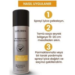 Luis Bien Dolgunlaştırıcı Saç Spreyi Sarı 100 ml - 4