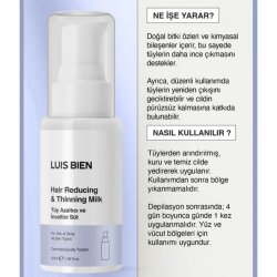 Luis Bien Epilasyon Sonrası Nemlendirici ve Tüy Azaltıcı Süt 50 ml - 3