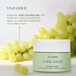 M. Asam Vino Gold Yüz Kremi 50ml - 2