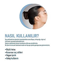 Maleya Hindistan Cevizi Yağlı Saç Şekillendirici & Sabitleyici Stick Wax 30 gr - 3