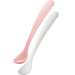 Mamajoo Powder Pink Beslenme Kaşığı 2'li & Saklama Kutusu - Mamajoo
