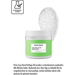 Maruderm Pirinç Suyu Aha + Hyaluronik Asit Vücut Peelingi 250ml - 2