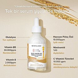 Mary May Pirinç Özü ve Niasinamid İçerikli Yüz Serumu 80 ml - 5