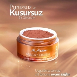  M.Asam Magic Finish Fondöten 30ml - 2