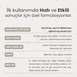 Matsu Biberiye Dökülme Karşıtı & Hacim Saç Toniği 100ml - 3