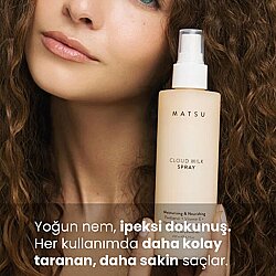 Matsu Cloud Milk Yoğun Nemlendirici Saç Sütü 200 ml - 4
