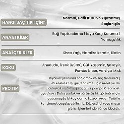 Matsu Creamask Durulanmayan Bakım Kremi 150 ml | Bağ Onarımı & Isı Koruması - 4