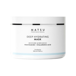 MATSU Kuru Saçlar Için Yoğun Nemlendirici Ve Kopma Karşıtı Deep Hydrating Saç Bakım Maskesi 350 ml - Matsu Professional
