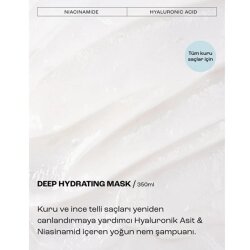 MATSU Kuru Saçlar Için Yoğun Nemlendirici Ve Kopma Karşıtı Deep Hydrating Saç Bakım Maskesi 350 ml - Matsu Professional (1)