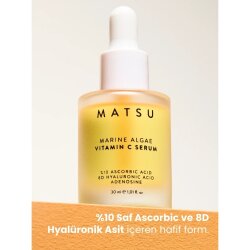 Marine Algae Cilt Tonu Eşitleyici ve Aydınlatıcı Vitamin C Serum 30ml - 3