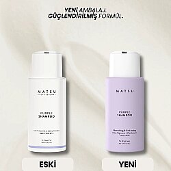 Matsu Turunculaşma Karşıtı Silver Mor Şampuan 350ml - Matsu Professional (1)