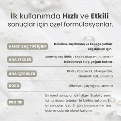 Matsu Scalpify Biberiye Dökülme Karşıtı Şampuan 350ml - 4