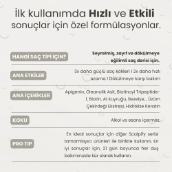 Matsu Scalpify Biberiye Dökülme Önleyici & Folikül Güçlendirici Saç Derisi Serumu 50ml - 2