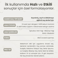 Matsu Scalpify Biberiye Kuruluk ve Pullanma Karşıtı Şampuan Öncesi Saç Derisi Yağı 50ml - 2