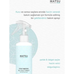 Matsu Volumizing Deniz Tuzu Spreyi 250ml - Matsu Professional (1)