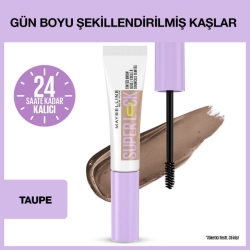 Maybelline Super Lock Brow Glue Kaş Sabitleyici Maskara - Taupe