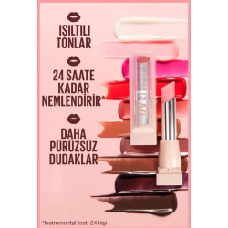 Maybelline Lifter Glaze Shea Yağı ve Hyalüronik Asit içeren Renkli Dudak Balmı - 09 Latte Crush - 3