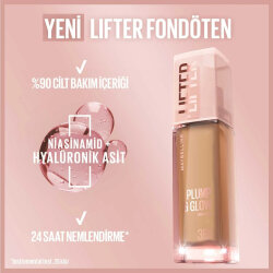 Maybelline Lifter Plump Glow Cilt Bakım Etkili Fondöten No: 90 - 6