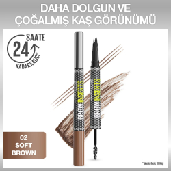 Maybelline New York Brow Insert Çift Uçlu Kaş Kalemi – 02 Soft Brown - Maybelline