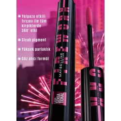 Maybelline New York Lash Sensational Firework Electroblack Maskara - 2