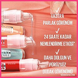 Maybelline New York Lifter Gel Ekstra Parlak ve Nemlendirici Dudak Parlatıcısı 005 Melon Ade - Maybelline (1)