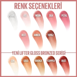 Maybelline New York Lifter Gloss 017 Copper Dudak Parlatıcısı - 3