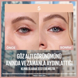 Maybelline New York Lifter Kafein ve Peptitler İçeren Nemlendiren ve Aydınlatan Kapatıcı 05 - 3