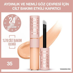 Maybelline New York Lifter Kafein ve Peptitler İçeren Nemlendiren ve Aydınlatan Kapatıcı 35 - Maybelline