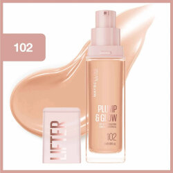 Maybelline New York Lifter Plump & Glow Aydınlatan Fondöten 102 - 3