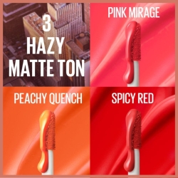 Maybelline New York Sunkisser Hazy Matte Likit Allık - 30 Pink Mirage - 6