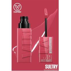 Maybelline New York Super Stay Vinyl Ink Likit Parlak Ruj 160 Sultry - 4