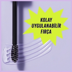 Maybelline Super Lock Brow Glue Kaş Sabitleyici Maskara - Deep Brown - 4
