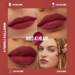 Maybelline Super Stay Teddy Likit Mat Tint - 50 Wild at Heart - 2