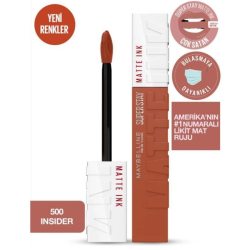 Maybelline Superstay Matte Ink Lippenstift 500 Insider - 3