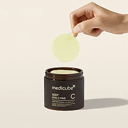 Medicube Deep Vita C Tonik Pad Leke ve Mat Görünüm Karşıtı C Vitaminli 70'li Ped - 3