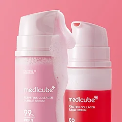 Medicube Pdrn Pink Collagen Bubble Serum 95 ml - 3
