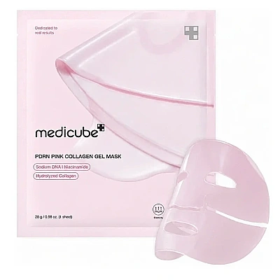 Medicube Pdrn Pink Collagen Kolajenli Jel Yüz Maskesi 28gr - Medicube