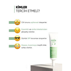 Mia Klinika Tiger Grass Ton Eşitleyici 50 SPF+ Cica Krem 30 ml - 6