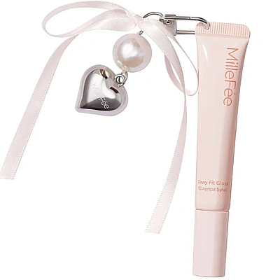 Millefee Dewy Fit Lip Gloss 02 Apricot Syrup - Millefee
