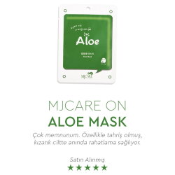 Mjcare Aloe Vera Özlü Yüz Maskesi - 6