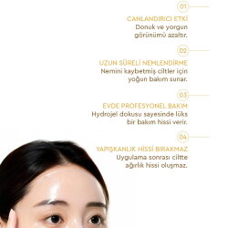 Mjcare Glow Collagen Hydrojel Şeffaflaşan Eriyen Maske - 3